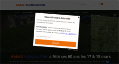Desktop Screenshot of gabiot-motoculture.com